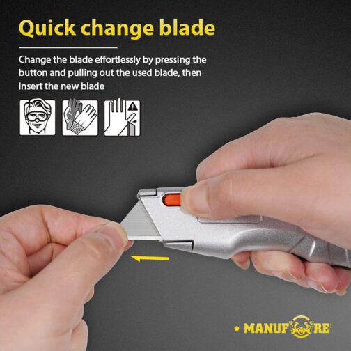 MANUFORE 2 Pack Utility Knife - Image 4