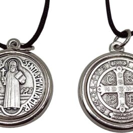 St Saint Benedict Silver