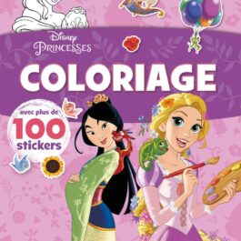 Disney Princesses – Coloring with over 100 stickers