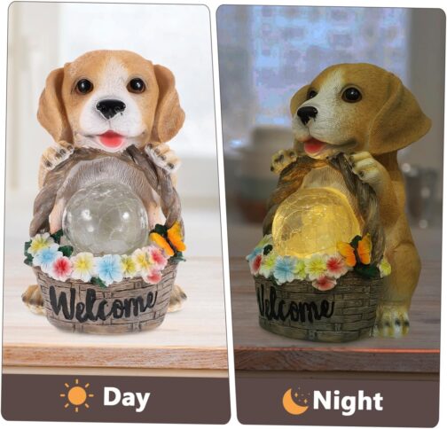 Solar Dog Statues - Image 3