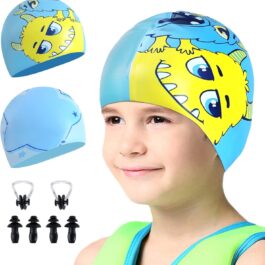 2 Pack Kids Swim Cap