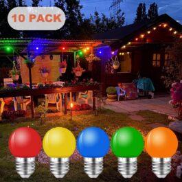 Colored LED Bulbs 40 pack