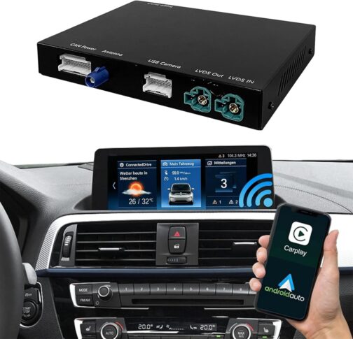 Road Top Wireless Carplay Android Auto Retrofit Kit Decoder