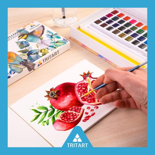 Tritart watercolor paint box set - Image 5