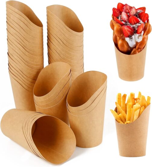 50 x Kraft Snack Cups - Image 4