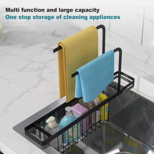 Telescopic Sink Storage Rack - Image 3