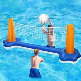Inflatable Pool Float Set Games Pool Volleyball Net