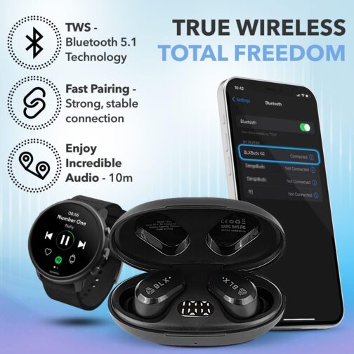 BLXBUDS Wireless Earbuds - Image 6